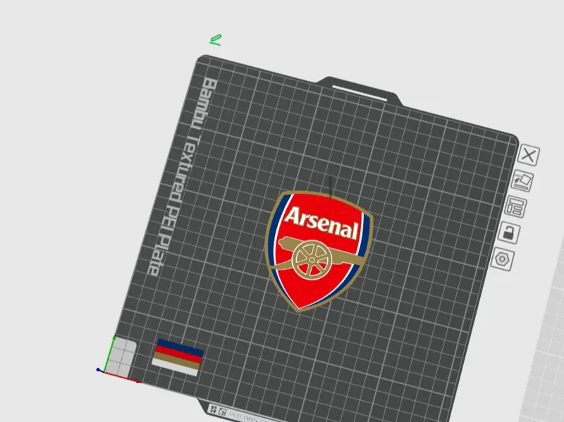 Arsenal keychain