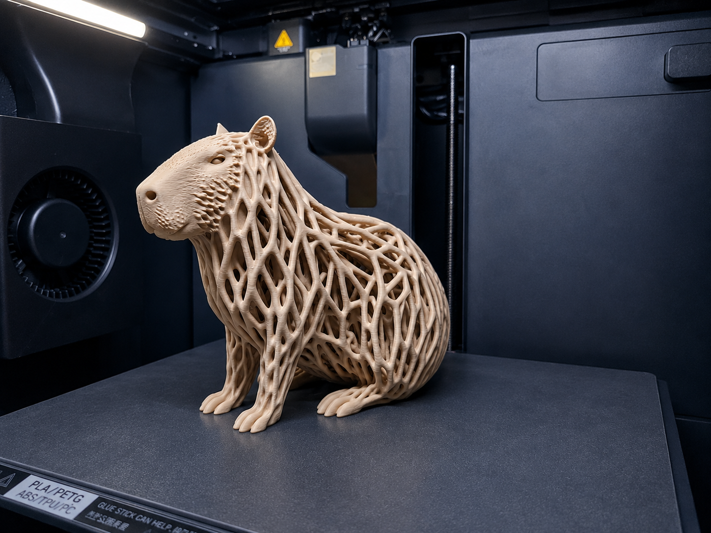 Rootwoven Capybara – Nature Woven into Art