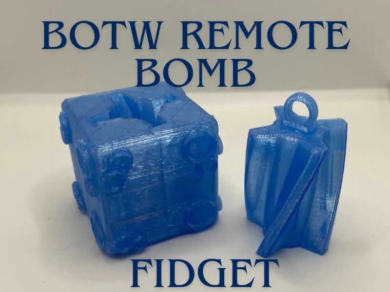 BOTW square remote bomb fidget