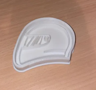 F1 Helmet Cookie Cutter
