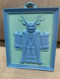 Cadre décoratif figure de roi mystérieux — photo 2