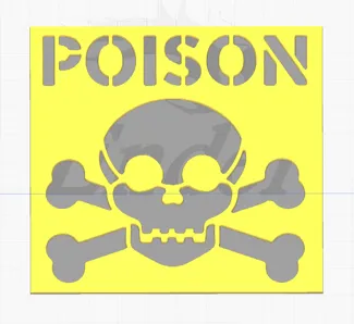 Poison Stencil