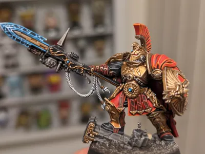 Emperor Shield Captain 40k