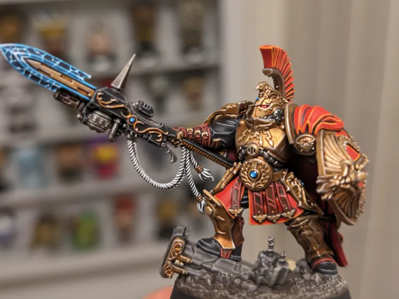 Emperor Shield Captain 40k