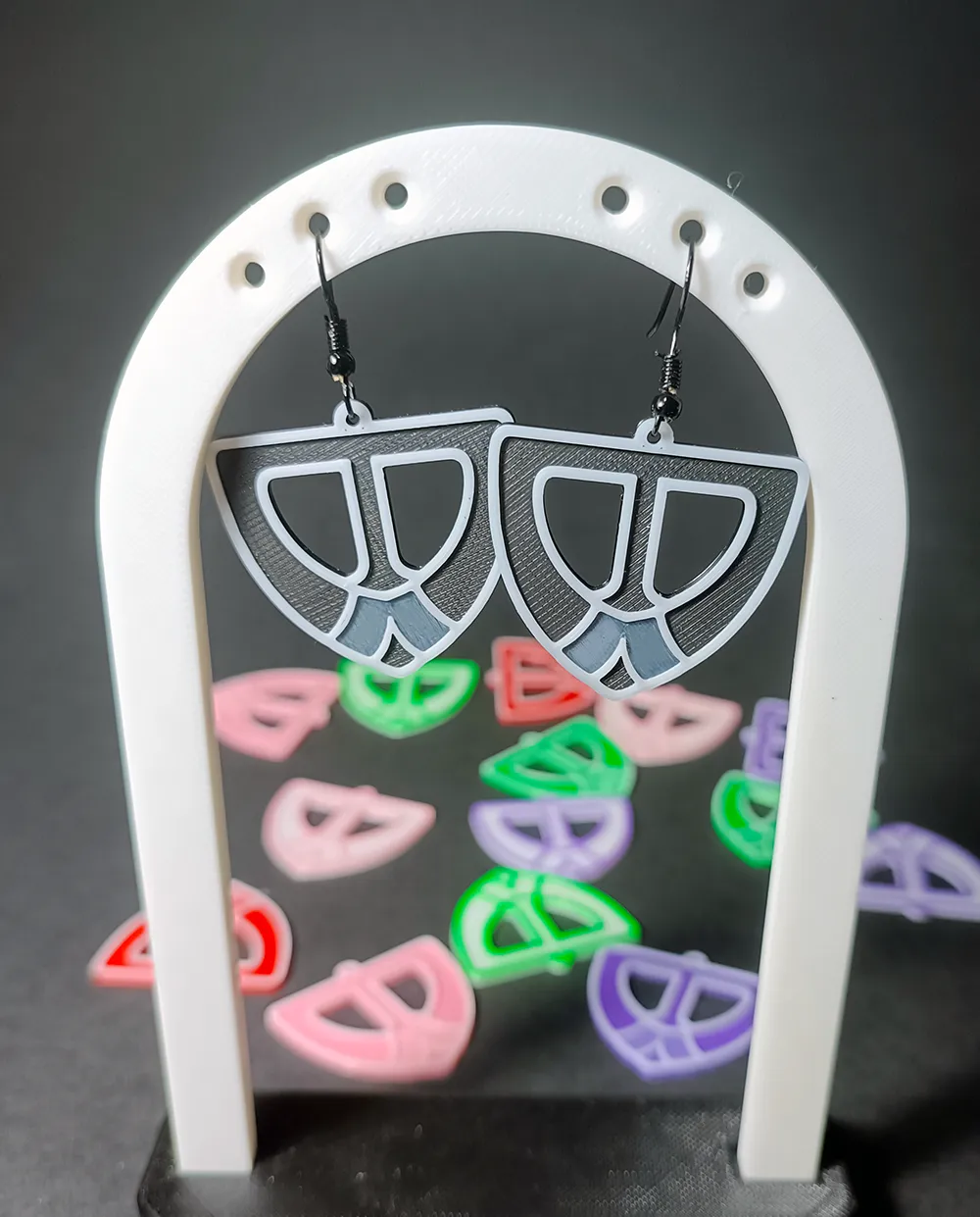 Shield of Elegance - Earrings view 2