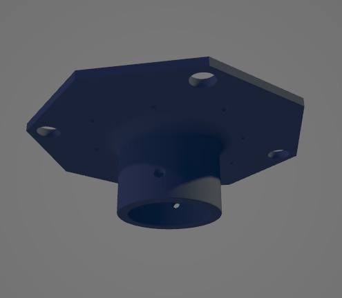 Miniatura 3 do modelo 3D Classic bird feeder, octagonal house.