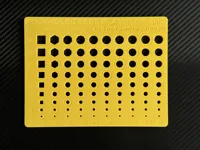 PolyHole test Plate (Ø2 to Ø10mm) - NO AMS
