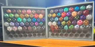 Magic The Gathering Oversized D20 Dice Tray 56 Ct