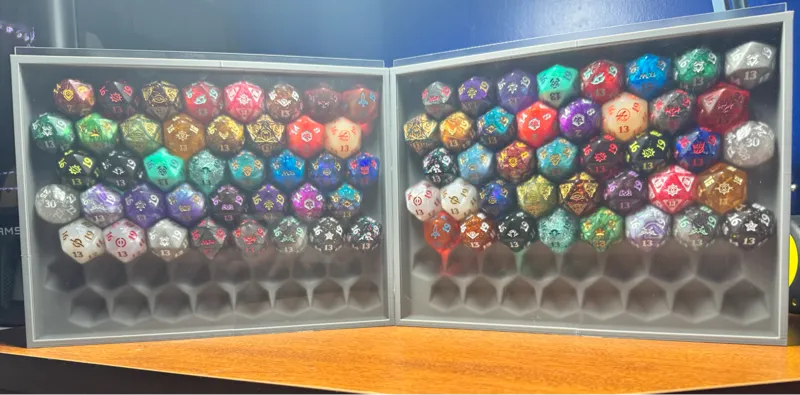 Magic The Gathering Oversized D20 Dice Tray 56 Ct