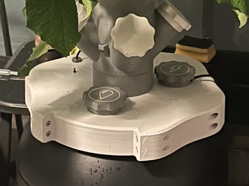 Wide Neck Barrel Lid for Hydroponic Tower