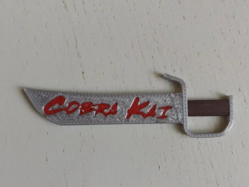 Wing Chun Butterfly Knife – Cobra Kai Keychain