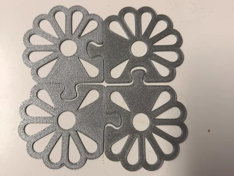 Flower cup pads