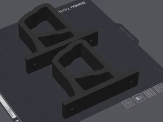 Harbor Freight - Overhead Light Bracket