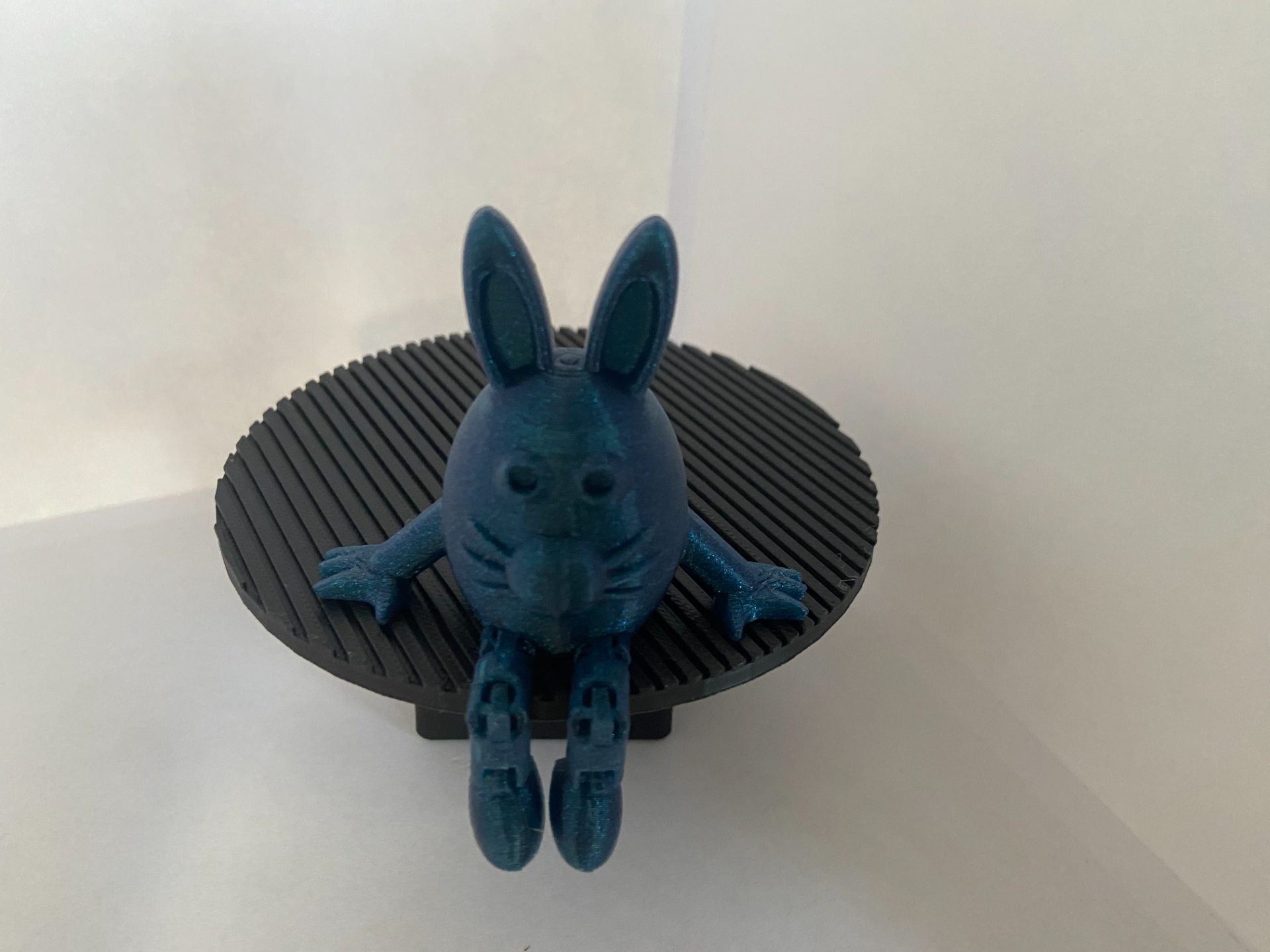 Articulated easter bunny