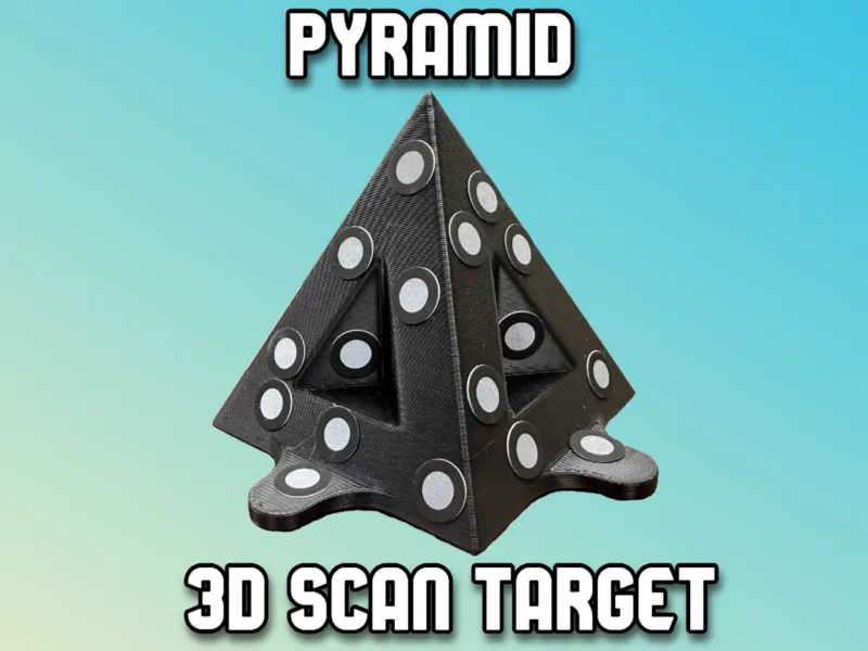 Pyramid 3D Scan Target