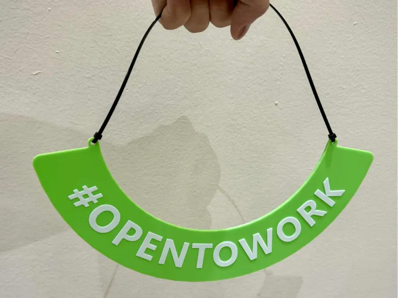 Open To Work frame from LinkedIn