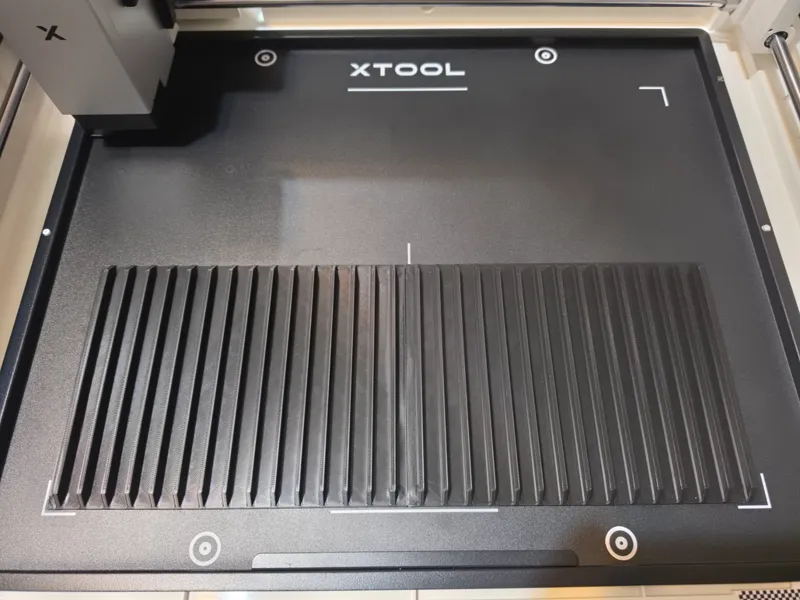 xTool M2 laser Bed/baseplate Slatted Fin Bases