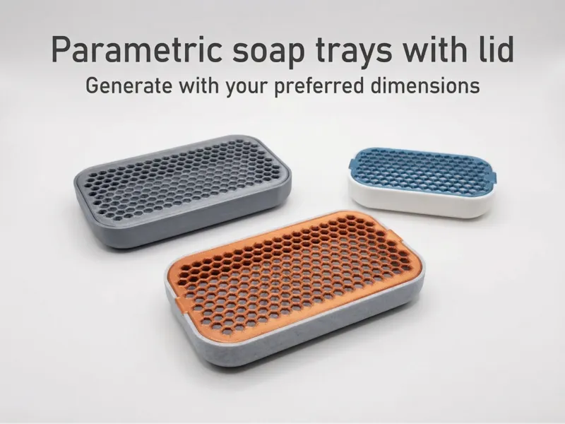 Parametric Soap Tray