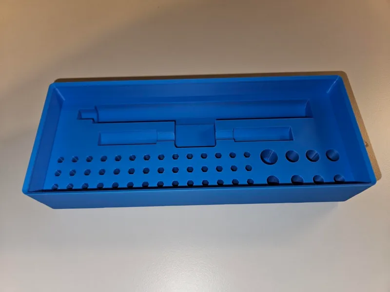 Gridfinity Parkside PEPS 3 A1 + accesories holder