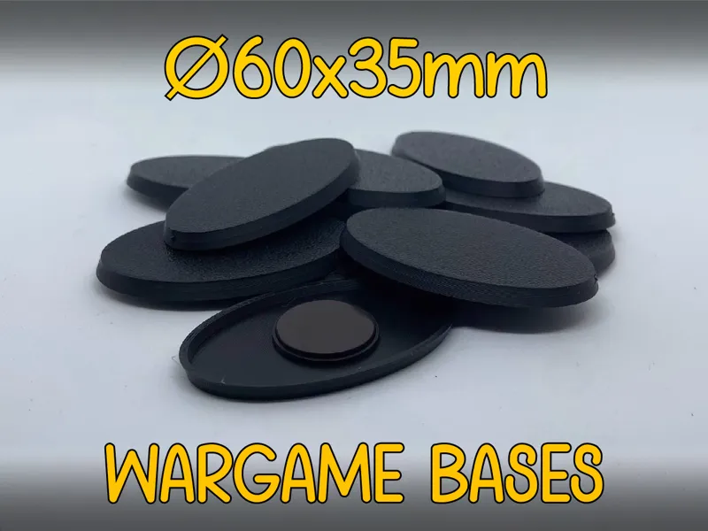 Wargaming Bases Magnet | 60x35mm miniature