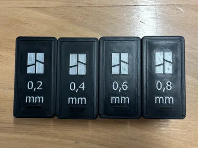Box for 0.2, 0.4, 0.6 and 0.8 mm nozzles