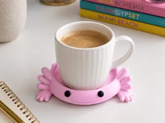 Axolotl Cup Coaster No Ams
