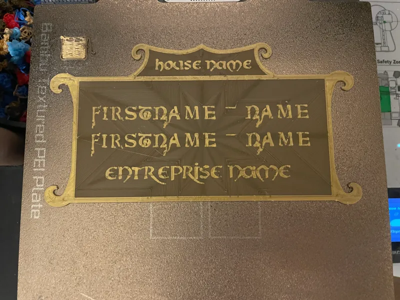 DISPLAY PANNEL (for Letter box)