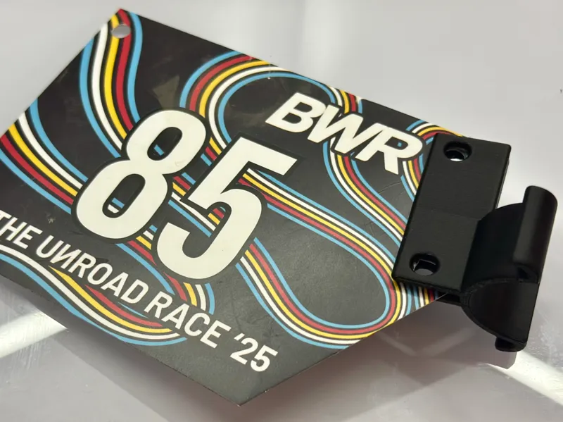 Race Number Holder for BWR Races