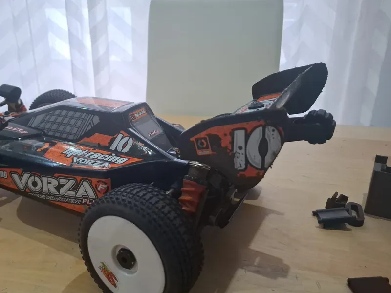hpi vorza flux wr8  Rear Tail Wheel anti-tipping