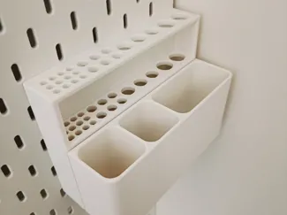IKEA Skadis Brush Holder Rack