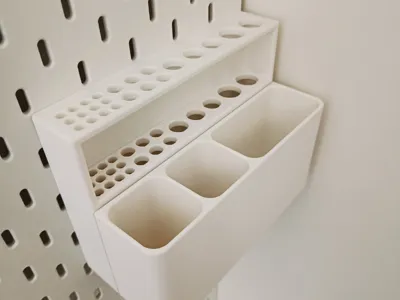 IKEA Skadis Brush Holder Rack