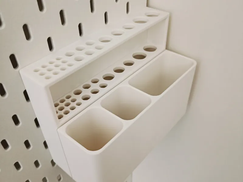 IKEA Skadis Brush Holder Rack