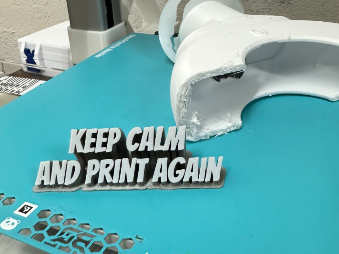 KEEP CALM AND PRINT AGAIN: The Ultimate Fail Sign!