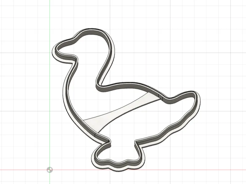 Cookie cutter Goose, Martinsgans Ausstecher