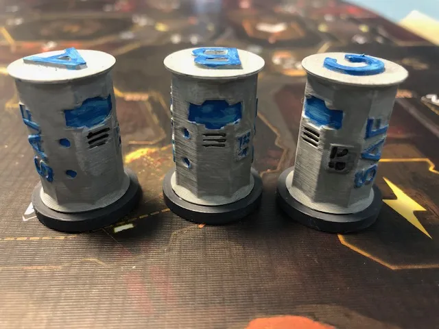 Nemesis LockDown Boardgame: SAF Capsule
