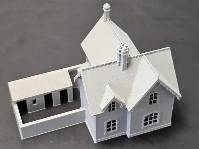 N-gauge Railway Station-Master's House