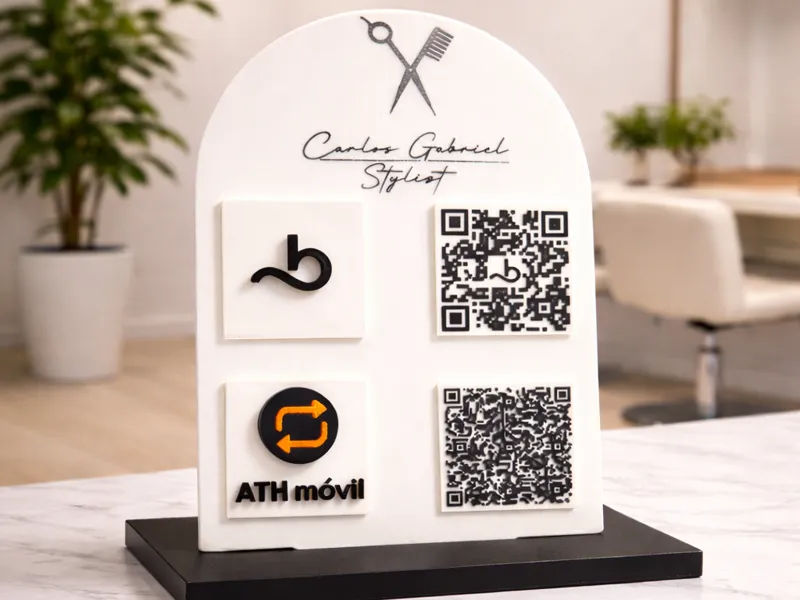 Customizable Business Plate