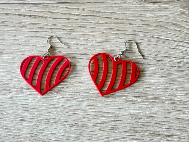 Heart earring
