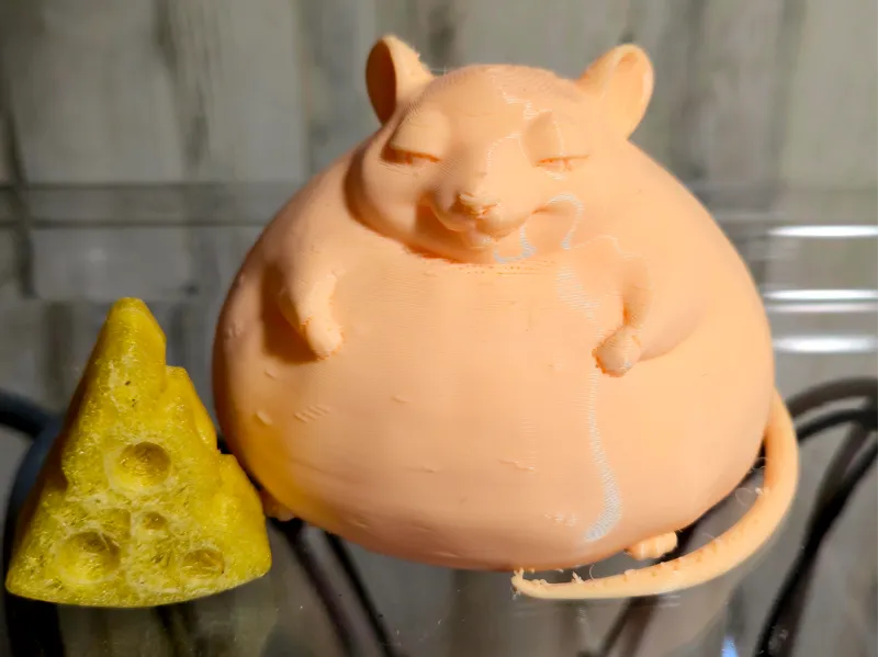 Squishy Fat Rat with Cheese TPU 85a