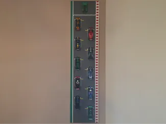 Wall mount F1 Starting grid for Speed Champions