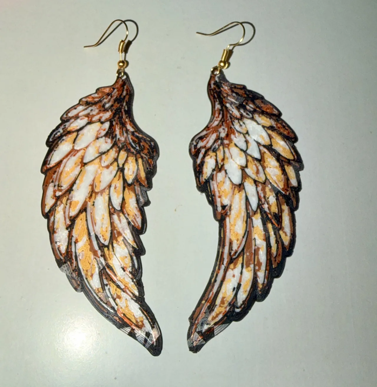 Angel Wing Earrings view 3