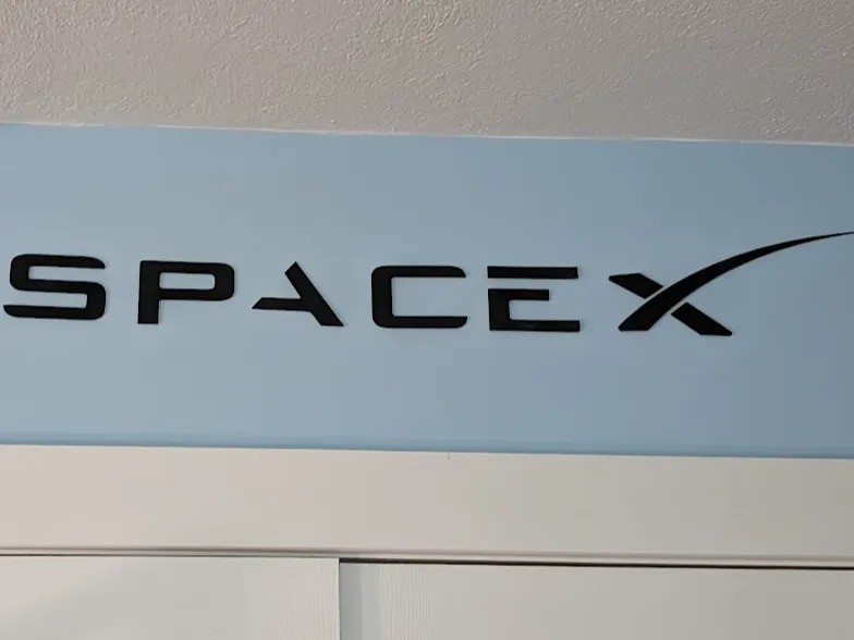 Space X Logo Wall art
