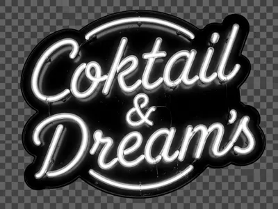 Sign/Coaster Cocktail&Dream's