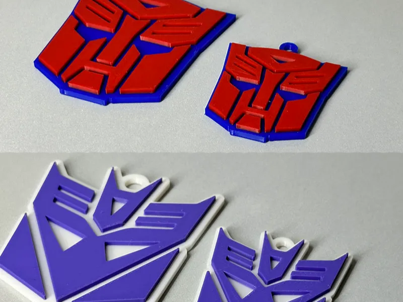 Transformer Emblem Keychains
