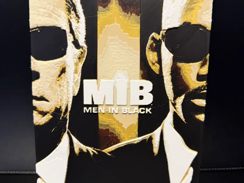 AFFICHE Men IN Black