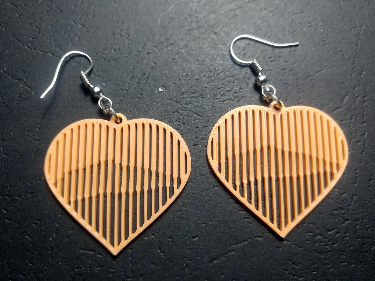 Radiant Heart Earrings view 2