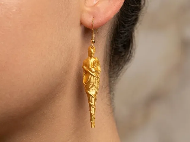 Athena Pin Earrings