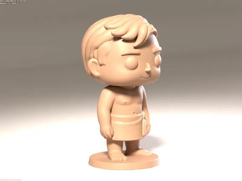Fresh Start Dude - Spa Day | Cute Chibi Character