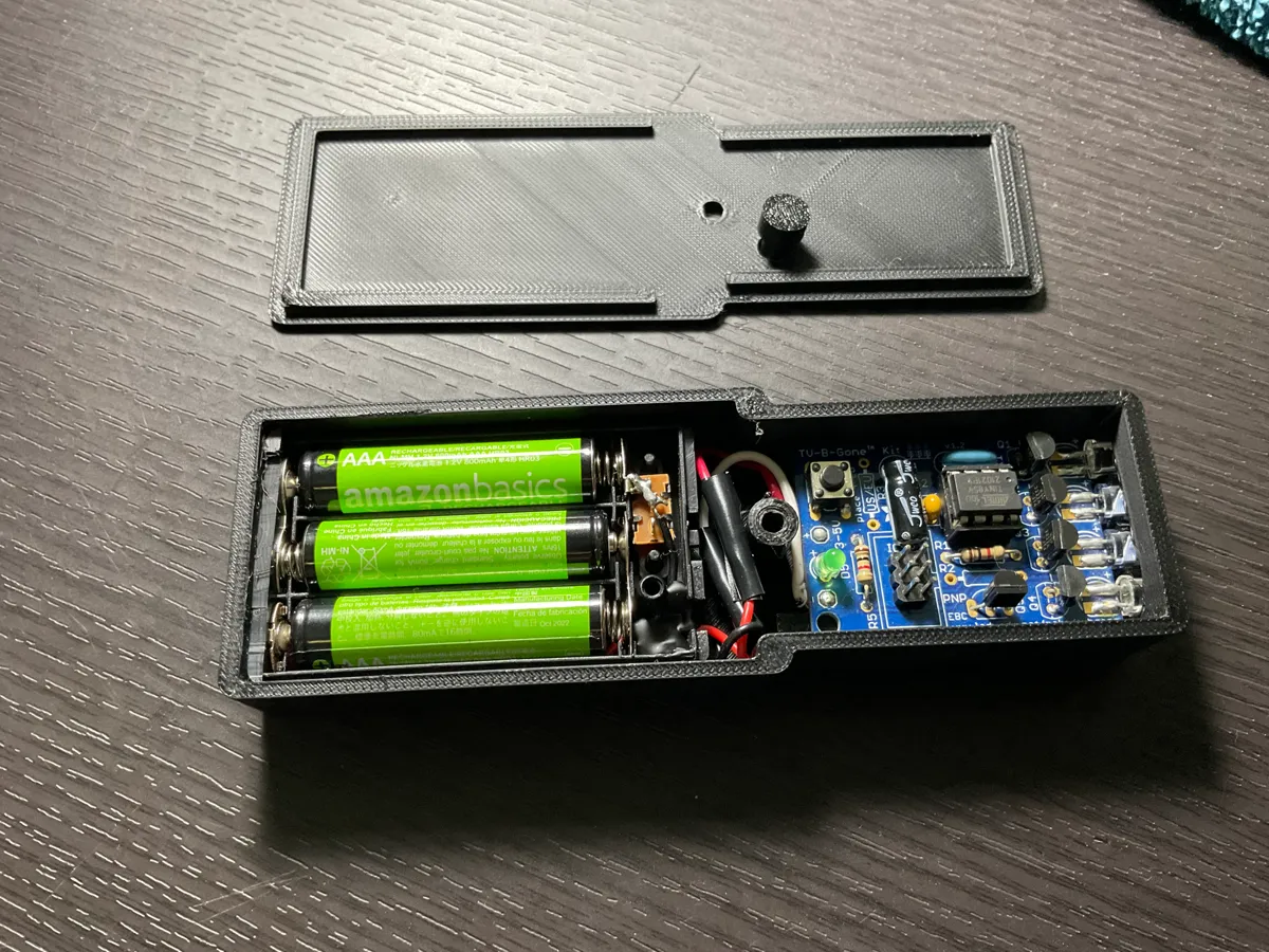 Boîtier DIY pour télécommande universelle d'extinction TV