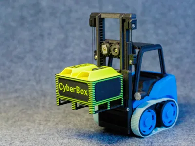 CyberBox Container for Cyberbrick Forklift